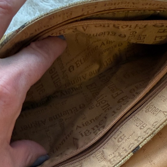 Etienne Aigner floral shoulder bag - Picture 7 of 14